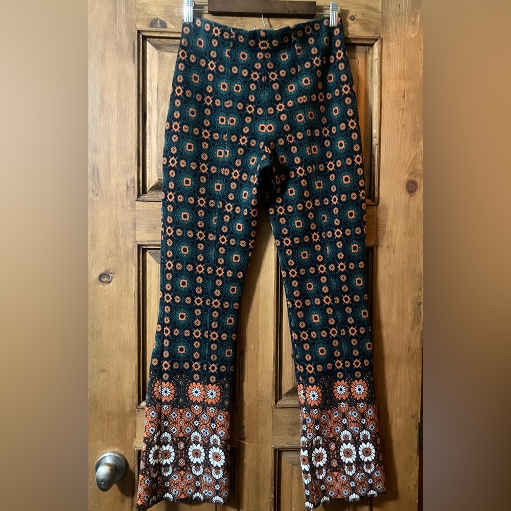 Multicolor Flower Patterned Pants-Must Go! - image 2